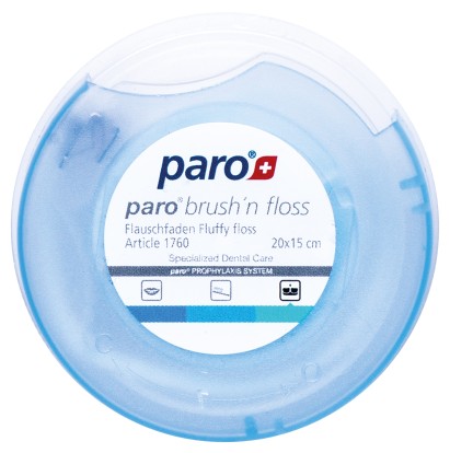 Paro BRUSH, N-Floss - зубная нить (20мм), Paro / Швейцария