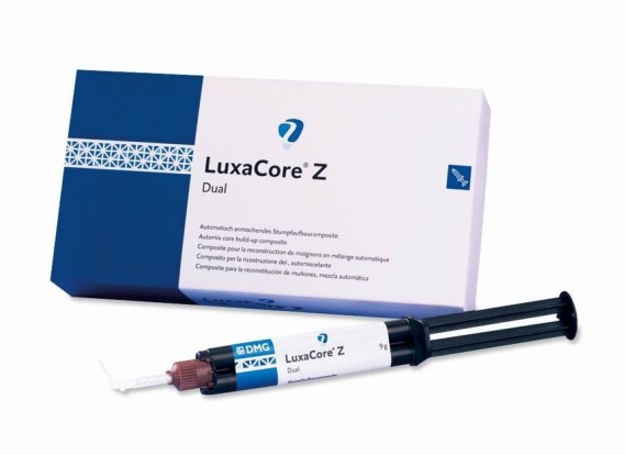 ЛюксаКор / LuxaCore Z Dual Smartmix (A3) - двойного отверждения, для восстановления культи зуба с оксидом циркония (9г), DMG / Германия