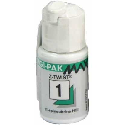 Джинжи-Пак / Gingi-Pak (1) - нить ретракционная, пропитана эпинифрином, (2.74м), Gingi-Pak / США