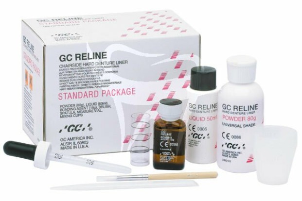 Джи Си Релайн (GC Reline)- материал для перебазировки протезов , GC
